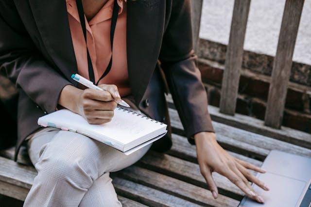 person-writing
